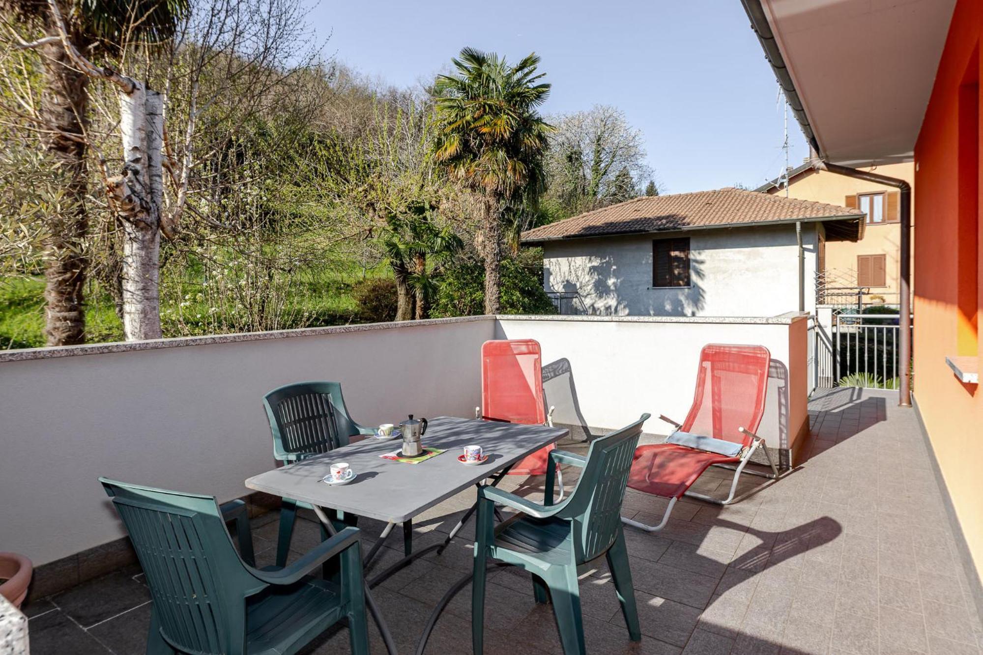 Casa Elena - Bella Vista Lago Germignaga Buitenkant foto