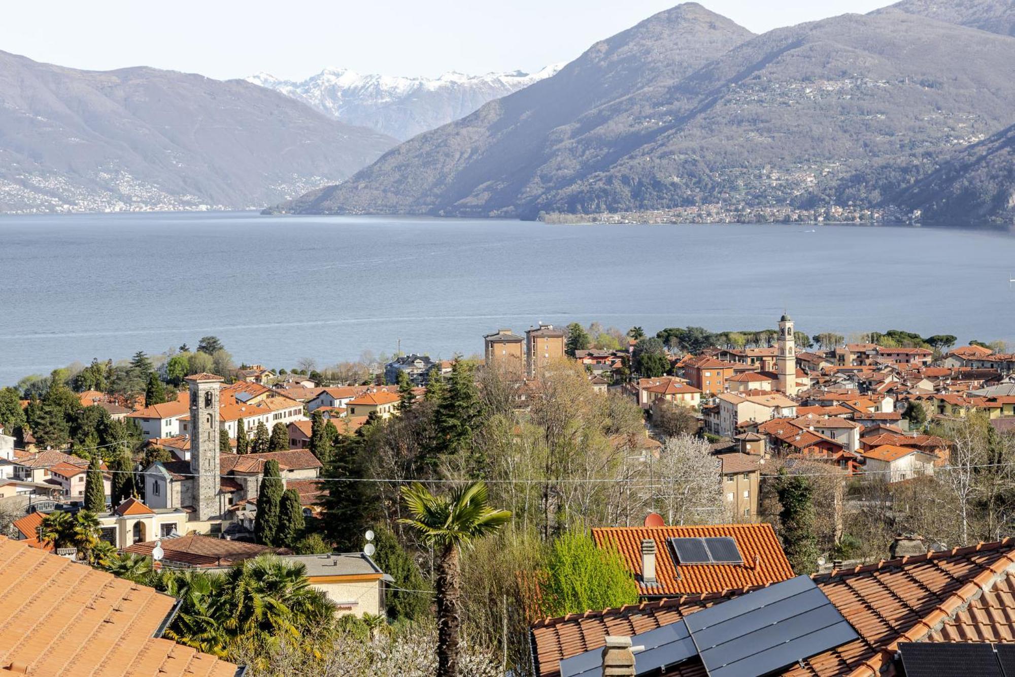Casa Elena - Bella Vista Lago Germignaga Buitenkant foto
